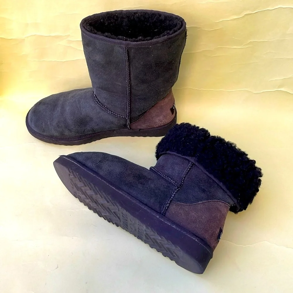 Vintage original black/brown UGG winter boots